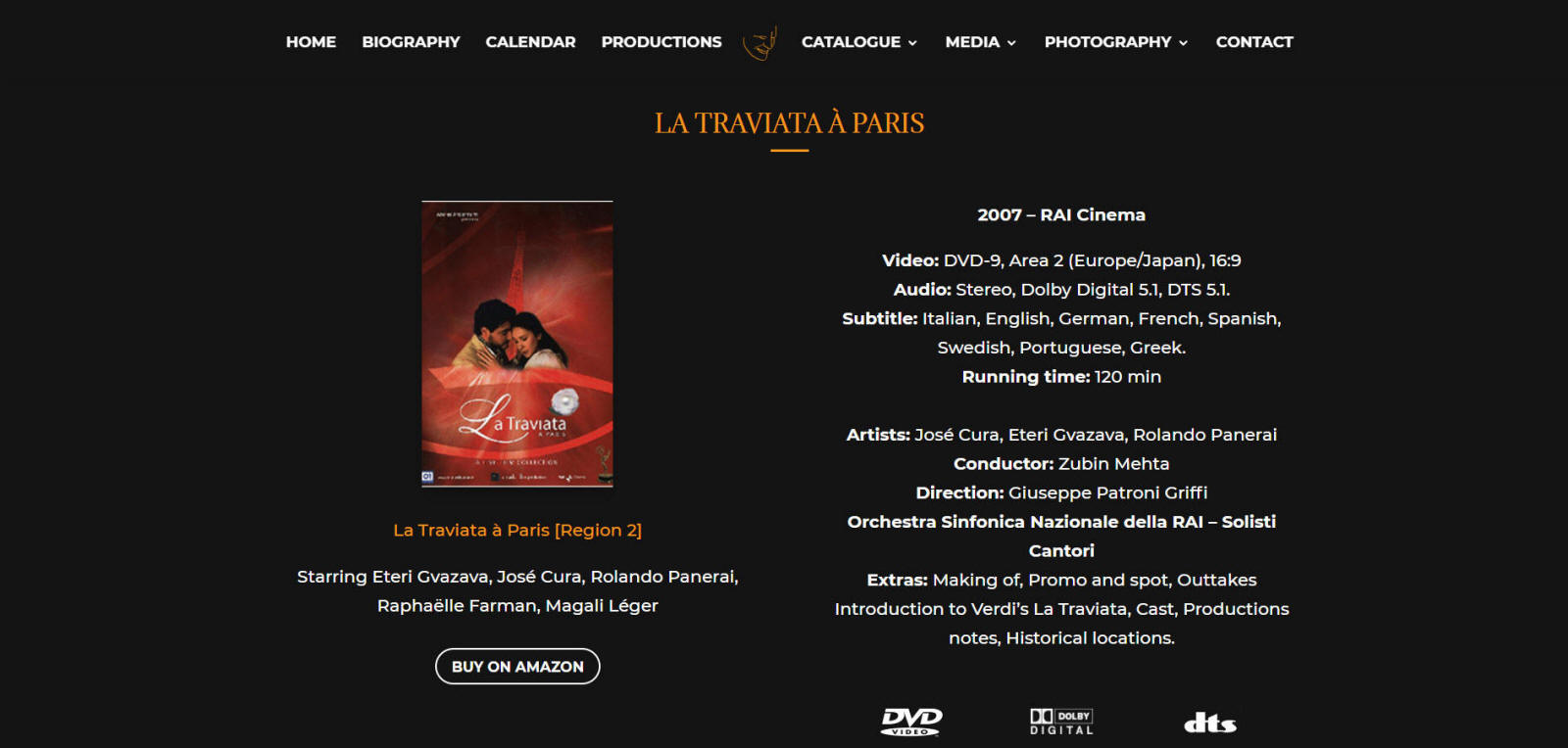 DVD La Traviata